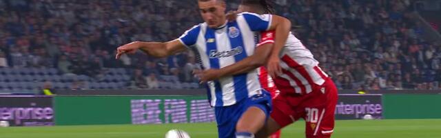 UŽASAN POČETAK ZA ZVEZDU: Učena poklonio penal Portu, Gomez matirao Mateusa!