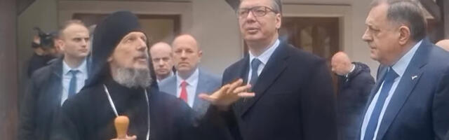 Vučić sa Dodikom posetio duhovni centar u Mrkonjićima: Delegaciju dočekao mitropolit Dimitrije