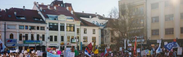 Protest građana u Čačku zbog smrti četvorogodišnje devojčice nakon operacije krajnika