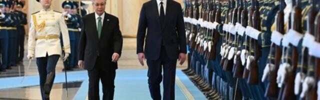 NAJVIŠE DRŽAVNO ODLIKOVANJE: Tokajev uručio Vučiću Orden zlatnog orla!