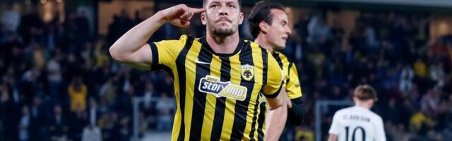 Luka Jović na raskrnici - AEK mu ponudio novi ugovor, ali postoji i interesovanje crveno-belih (Foto)