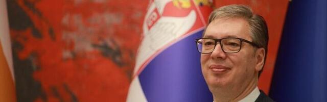Vučić stigao na Paradu pobede na Crveni trg, dočekao ga Putin