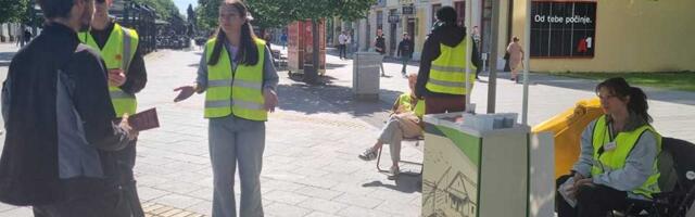 Pitaj studenta: Akademci u centru grada odgovarali na pitanja sugrađana