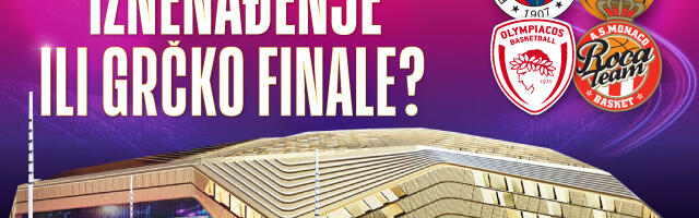 Ko će u finale Evrolige? Prati sva dešavanja UŽIVO u Meridianu!