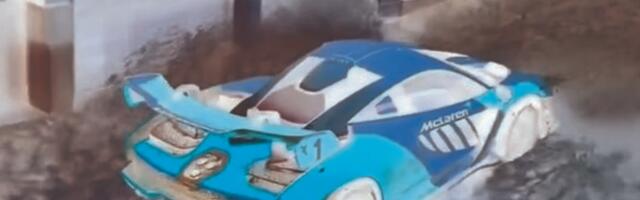 Ludilo na Malti: McLaren Senna od milion evra pliva kroz poplavu - da li je automobil sa 800 konja uništen? /VIDEO/