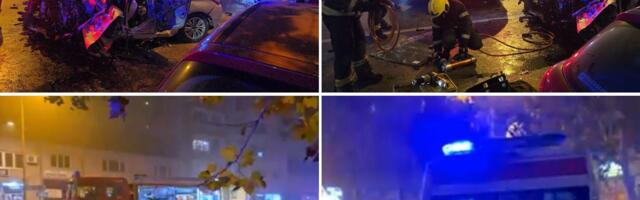 Horror photos of Novi Sad accident: Taxi driver dies, doctors fighting to save young woman, driver arrested