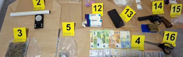 Muškarac uhapšen u Beogradu: Pronađen kokain, MDMA, marihuana, pištolj, municija...