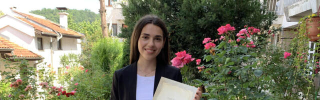 Nikolina Novaković učenica generacije Prijepoljske gimnazije