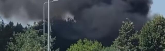 Gori deponija u Kumodražu (VIDEO)