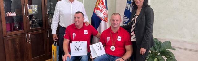 Prijem za paraolimpijce (VIDEO)