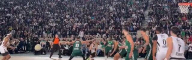 VIŠE OD 30.000 LJUDI: Partizan igra odlično u Atini! (VIDEO)