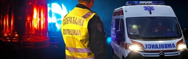 Teška nesreća kod Kruševca: Sudar kombija i dva automobila, policija, Hitna pomoć i vatrogasci na terenu