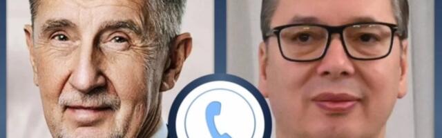Vučić razgovarao sa češkim premijerom: Nastavljamo učvršćivanje saradnje
