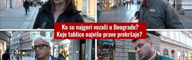 Pitali smo Beograđane ko su najgori vozači u gradu, a skoro svi su spomenuli automobile sa ovim tablicama!