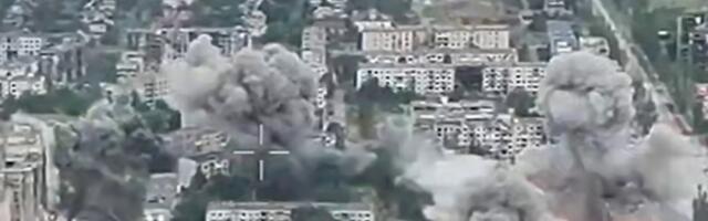 (VIDEO) Putin digao sve Su-34, milosti više nema! Dobili su naređenje da nestane sve, snimci udara ogromnih bombi lede krv