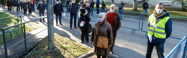 Slab odaziv na početku masovnog cijepljenja u Zagrebu