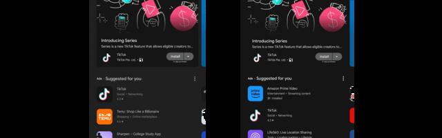 Google Play tamna tema postaje još tamnija