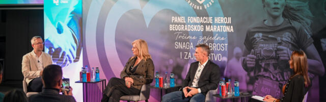 Trčimo zajedno: Snaga, hrabrost i zajedništvo: Panel diskusija o sportu i zdravlju održana u Beogradu