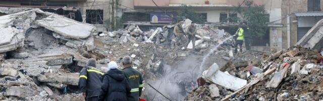 Broj žrtava urušavanja zgrade u Libanu porastao na 15, naređena evakuacija više od 100 zgrada u okolini