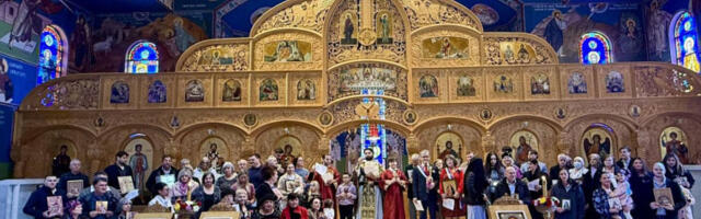 Владика Иринеј богослужио у Кливленду