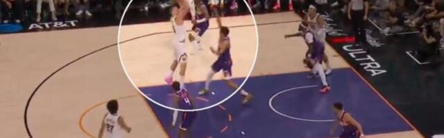 Od ovog šuta bi svi bežali, a on je "razbio prokletstvo" i rasturio koš! Ovako je Jokić doneo pobedu Denveru! VIDEO