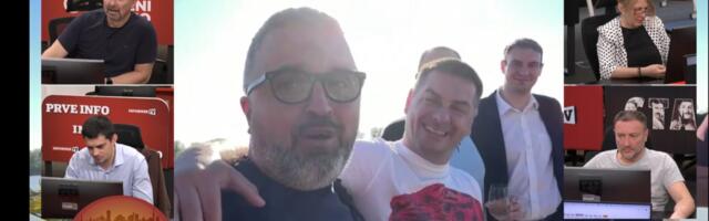 Neformalno, a u srce! Vučićević zapevao na splavu, pa poručio "žuti nas nikad neće pobediti" (VIDEO)