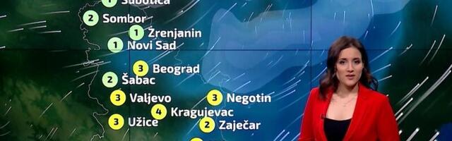 Prognoza za ponedeljak – hladnije, oblačno i kišovito, temperatura do 10 stepeni