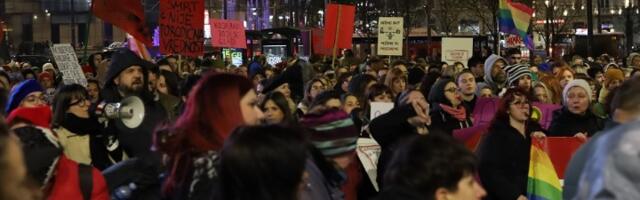 Osmomartovski marš u Beogradu: Viđena 2 incidenta