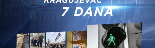 InfoKG 7 dana: Ulica Vojvode Putnika sramota grada, studenti uručili pomoć od 3 miliona, pešačenje do Niša, ispucali zidovi u "Bubamari", AI upravljaće semaforima...