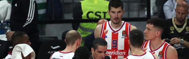PORAZ CRVENE ZVEZDE U OAKA ARENI: Kendrik Nan i Venijen Gejbrijel savladali crveno-bele u produžetku!