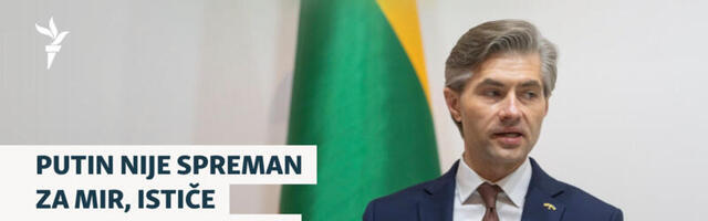 Putin nije spreman za mir, ističe ministar vanjskih poslova Litvanije
