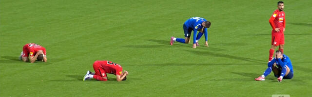 Jezive scene u Lučanima - Igrači popadali u suzama nakon vesti o tragediji (VIDEO)