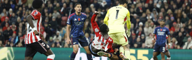 KAKAV ŠOK ZA TOBDŽIJE Arsenal ispustio pobedu protiv Sanderlenda u nadoknadi vremena
