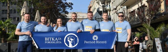 Kompanija Pernod Ricard obeležava deceniju podrške najmlađima učešćem u Beogradskom maratonu