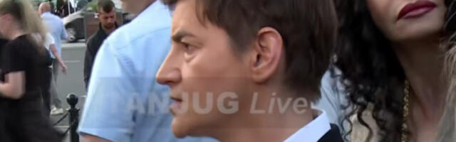 Brnabić u Pionirskom parku: “Videli ste dve Srbije: Jednu koja je za nasilje i jednu koja nije” (VIDEO)
