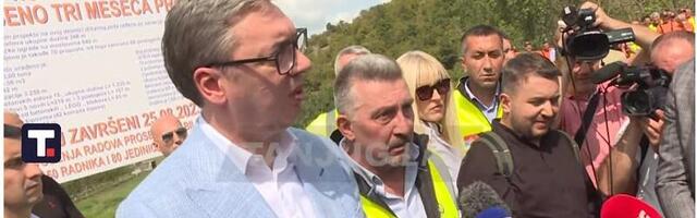Vučić: Od Novog Pazara do Beograda stizaće se za dva sata i 10 minuta, moramo pojačati radove u zapadnoj Srbiji