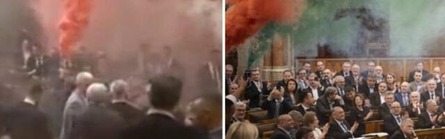 ORBANA RUŠE KAO I VUČIĆA! Haos u parlamentu Mađarske, ponovili scene iz Beograda!