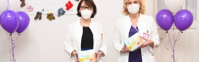 Pampers i Merkator doniraju 25. 000 Pampers Preemie pelena za prevremeno rođene bebe Institutu za neonatologiju u Srbiji