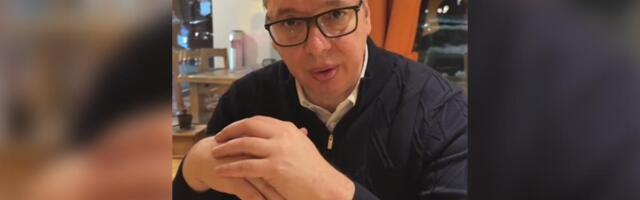 "REŠIO SAM DA SE DODATNO 'POPRAVIM' UZ SIR I KROMPIR OVDE U ŠVAJCARSKOJ"  Vučić  objavio snimak iz Davosa: Priprema za naporne dane koji slede (VIDEO)