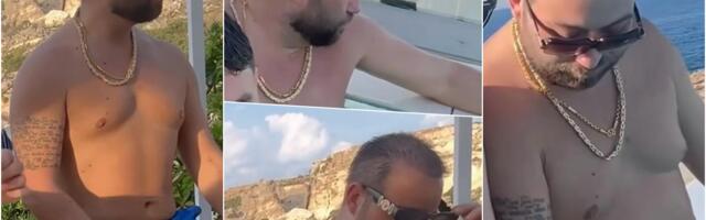 ŠTA SE DESILO SA RASTOM? Bez dredova ga niko nije prepoznao, na bazenu pokazao i višak na stomaku: Reper uživa na Malti sa ekipom, mreže usijane
