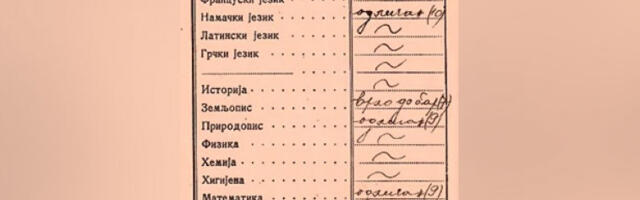Времеплов у ђачким књижицама