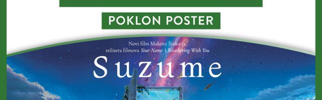 Anime night uz film „Suzume“