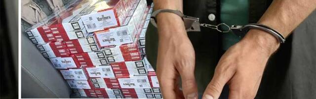 Zaplenjene cigarete vrijedne preko pet miliona dinara