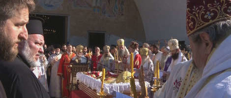 U Podgorici sahranjem mitropolit Amfilohije