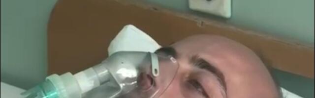 Pogledajte šta su mu uradili: Čovek koga su blokaderi napali u Boru priključen na kiseonik (VIDEO)