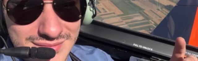 Muki provozao privatni avion, pa zapevao Kebinu pesmu: Tanjin kolega ostao šokiran, sve javno podelio