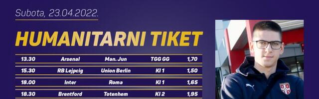 Humanitarni tiket u podne: Kristijan Vasić tipuje za lečenje devojčice Andrijane Miletić