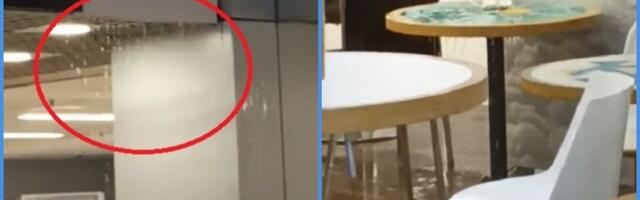 Beogradski aerodrom pod vodom (VIDEO)