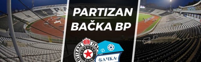 SASTAVI: Partizan - OFK Bačka