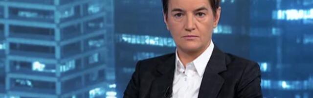 "KAD ONI POBEĐUJU SRBIJA GUBI" Brnabić: Zbog toga ćemo se još jače boriti za našu Srbiju!